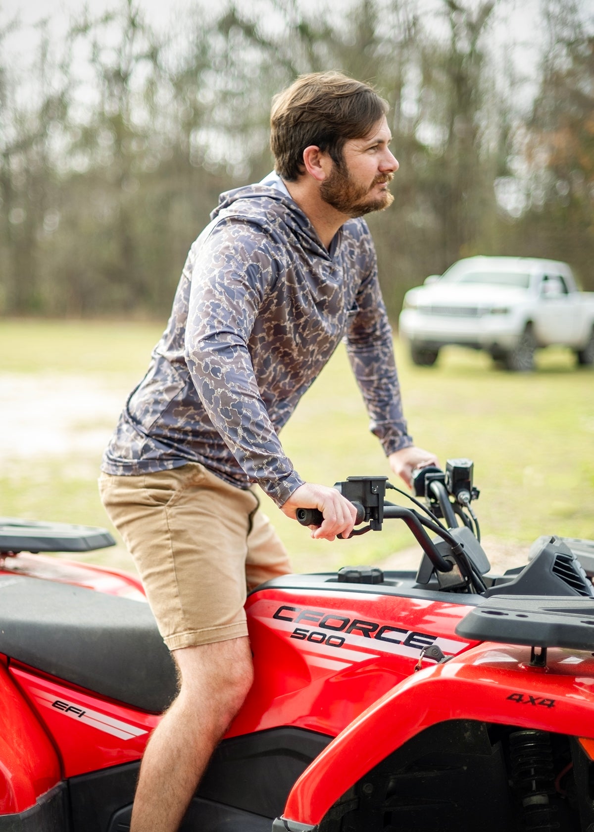 Brown Duck Camo Peformance Hoodie