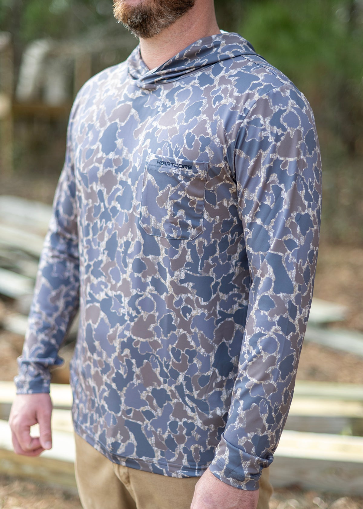 Brown Duck Camo Peformance Hoodie