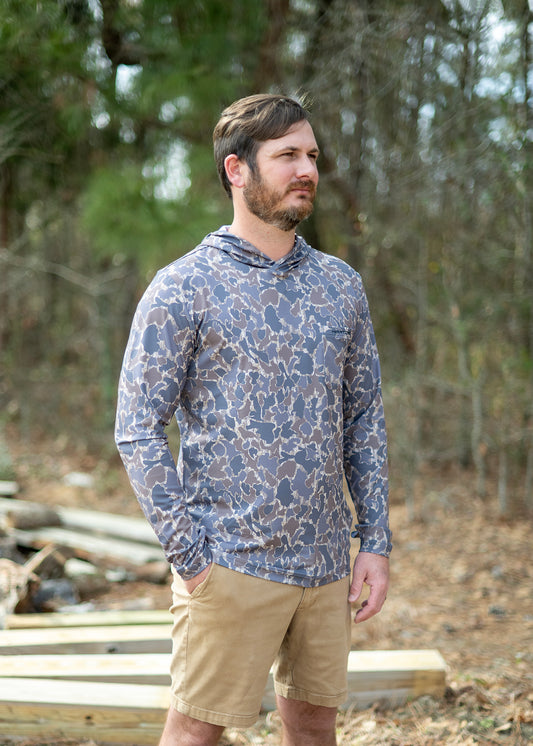 Brown Duck Camo Peformance Hoodie