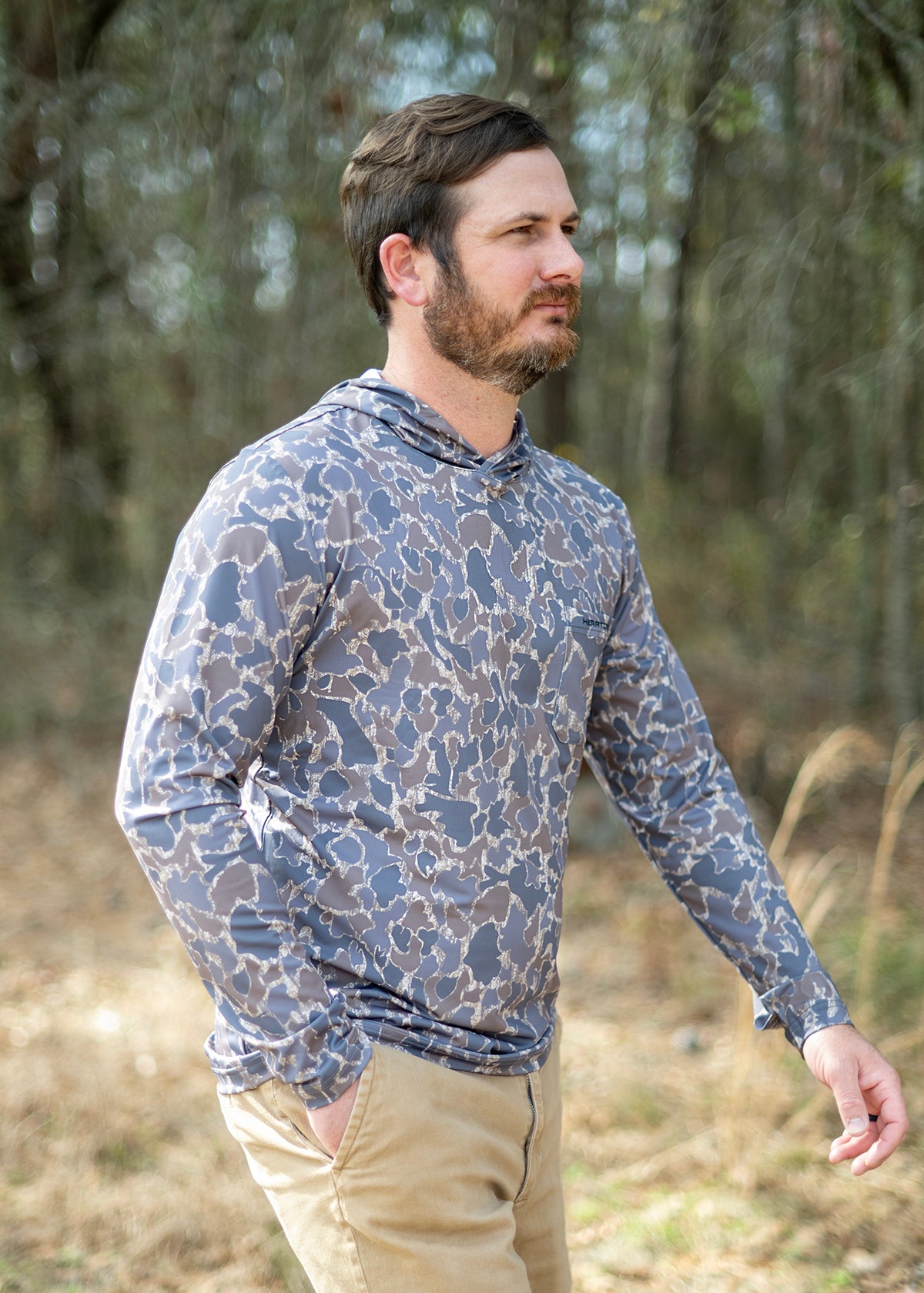 Brown Duck Camo Peformance Hoodie