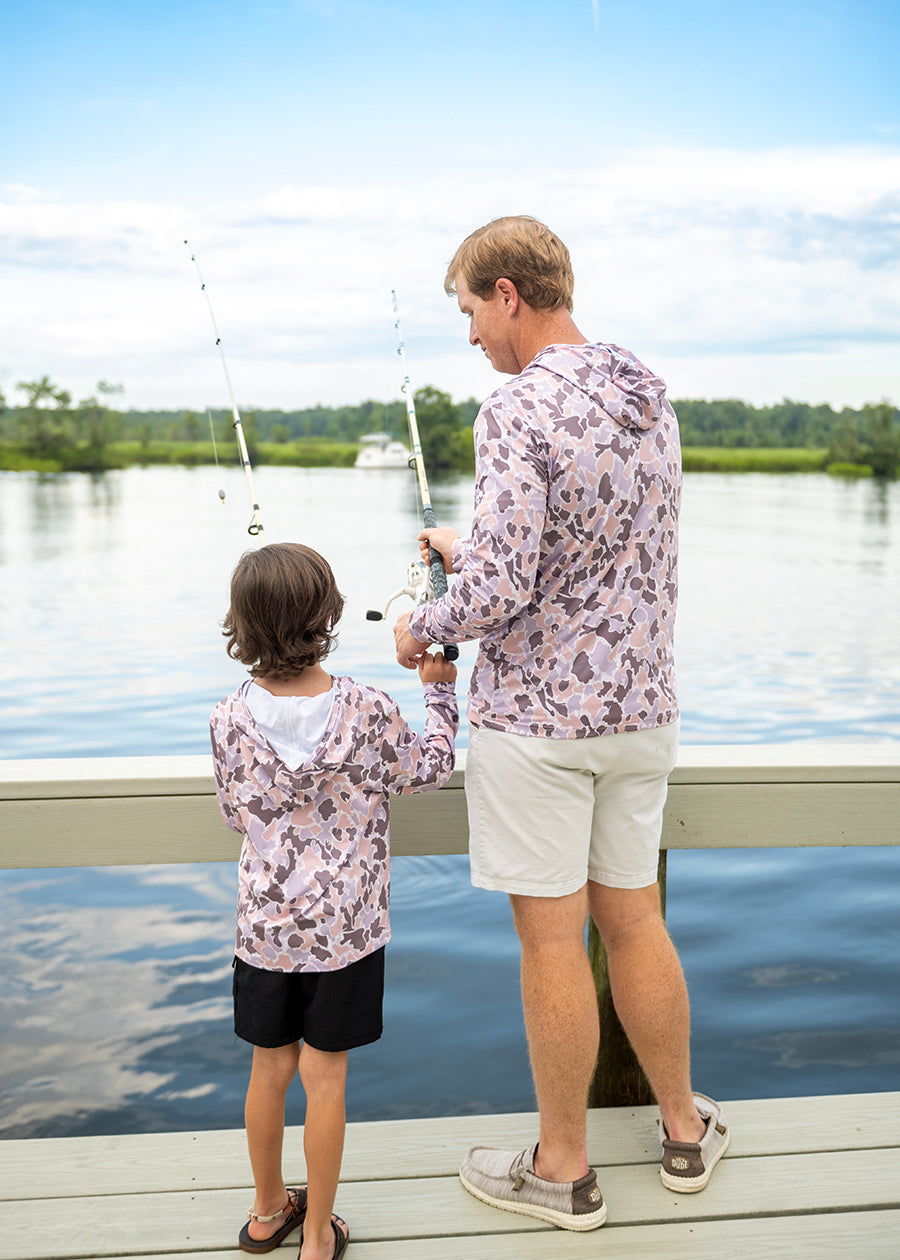 Sandbar Duck Camo Performance Hoodie
