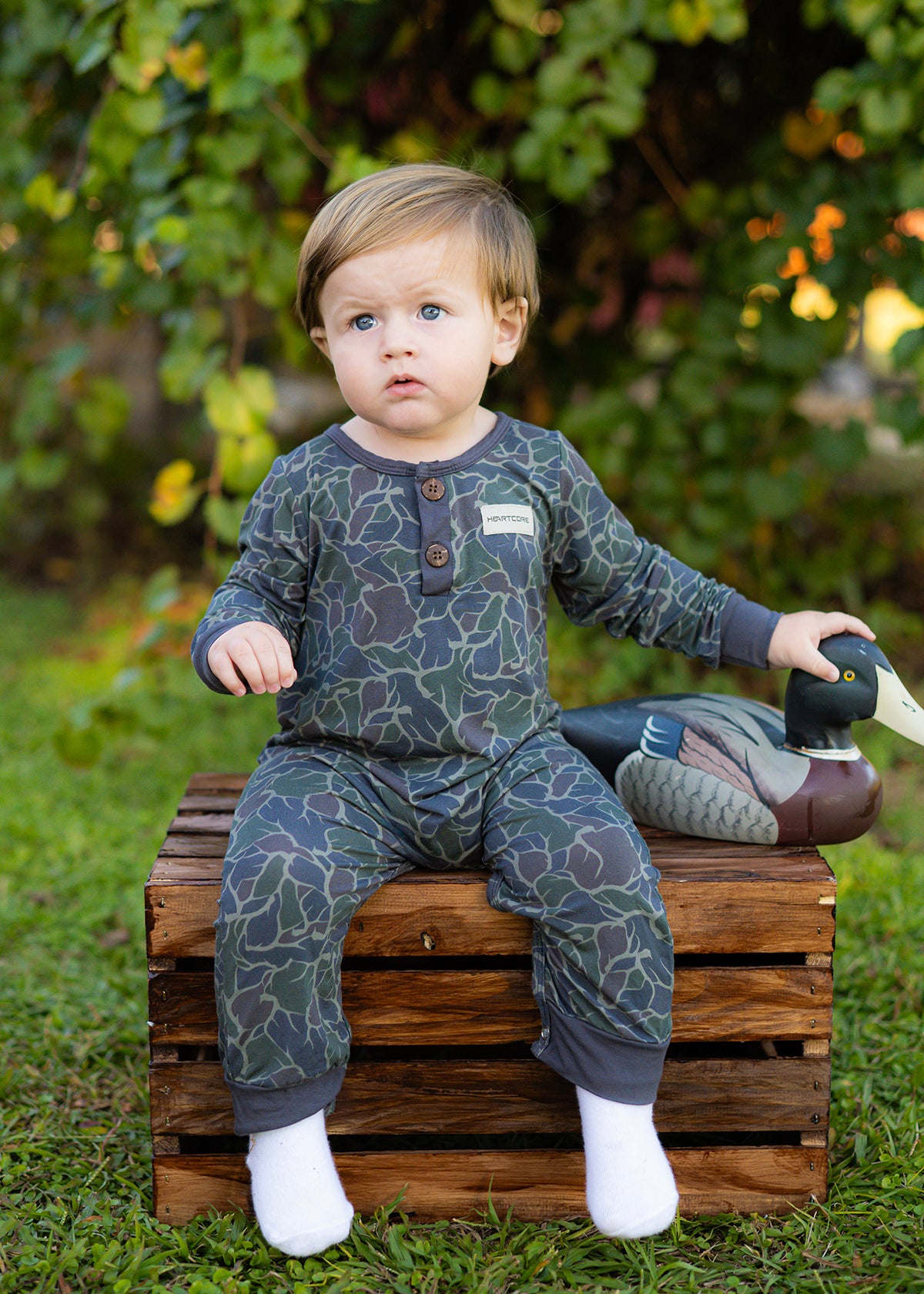 Buck Camo Baby Outfit