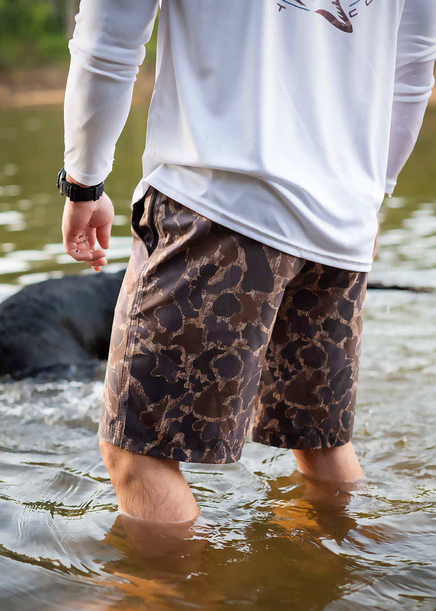 Duck Camo Outdoor Shorts