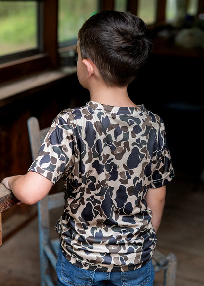 Youth Duck Camo Shirts - Long and Short Sleeves