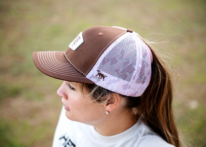 Ponytail Duck Camo Hat