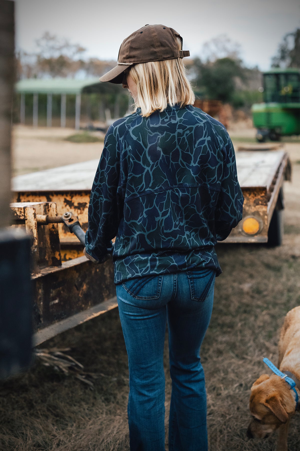 Buck Camo Unisex Pocket Shirt