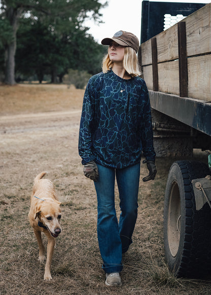 Buck Camo Unisex Pocket Shirt