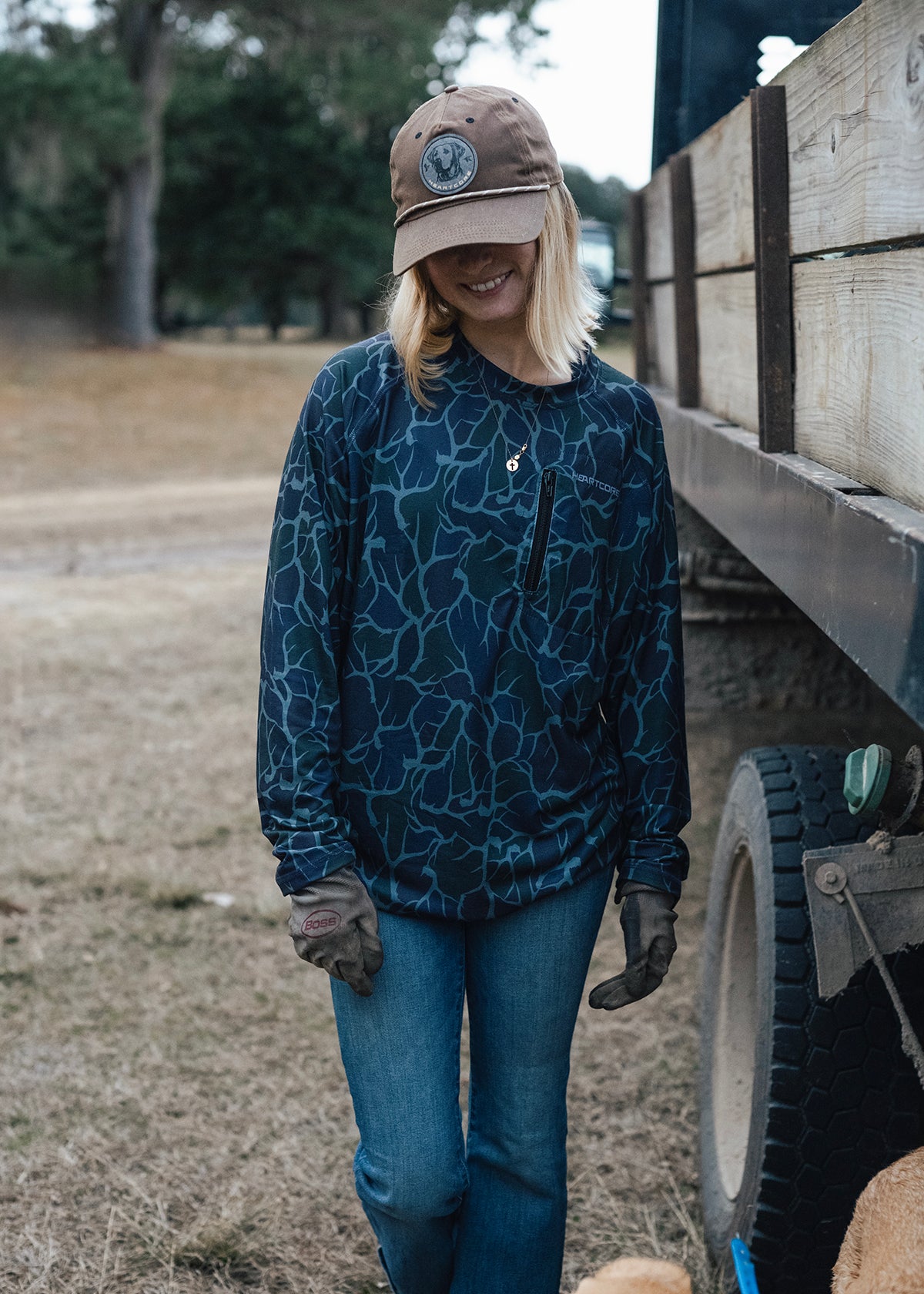 Buck Camo Unisex Pocket Shirt