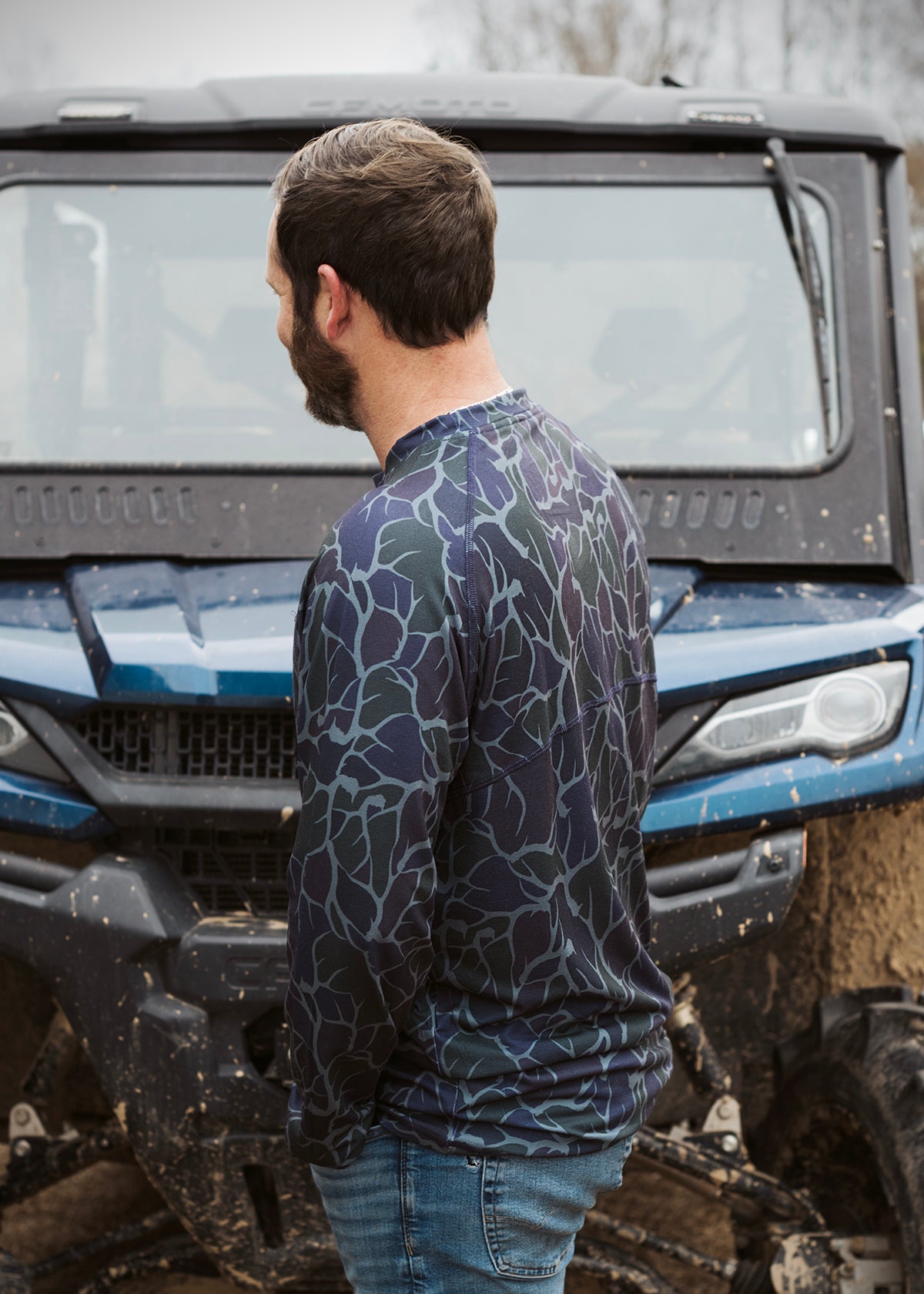 Buck Camo Unisex Pocket Shirt