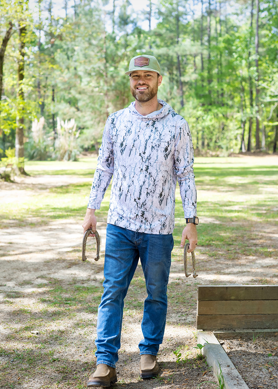 Pine Bark Performance Hoodie