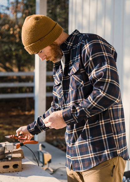 Backwoods Plaid Button Up