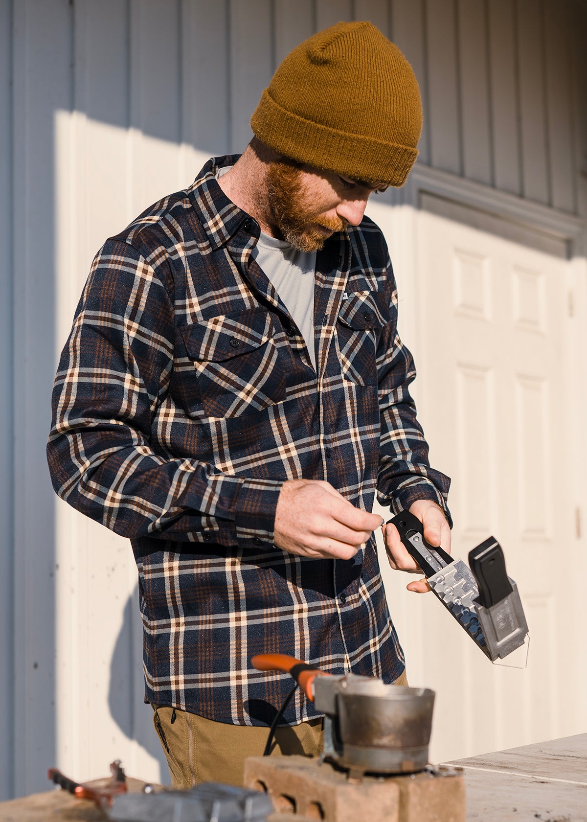 Backwoods Plaid Button Up