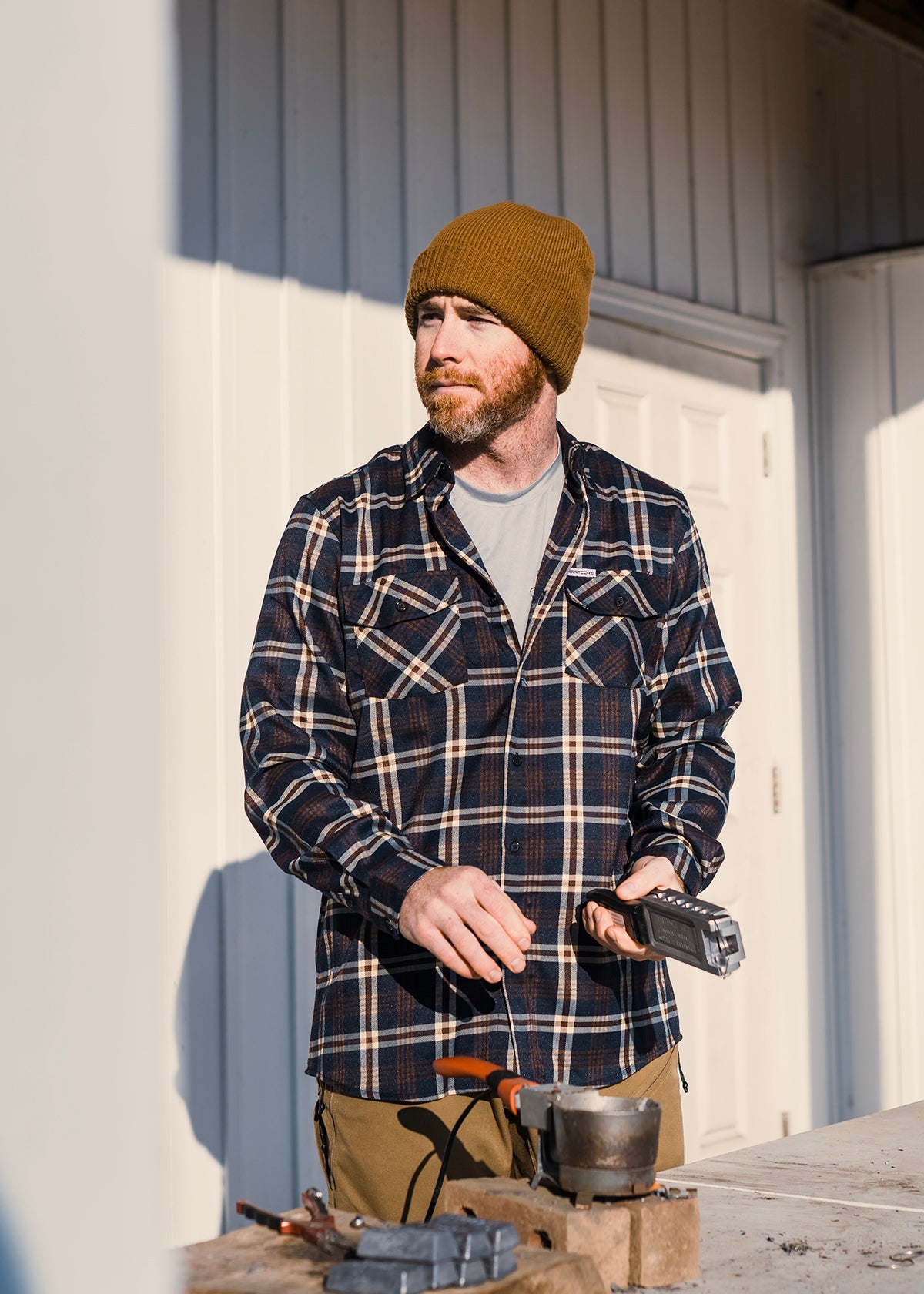Backwoods Plaid Button Up