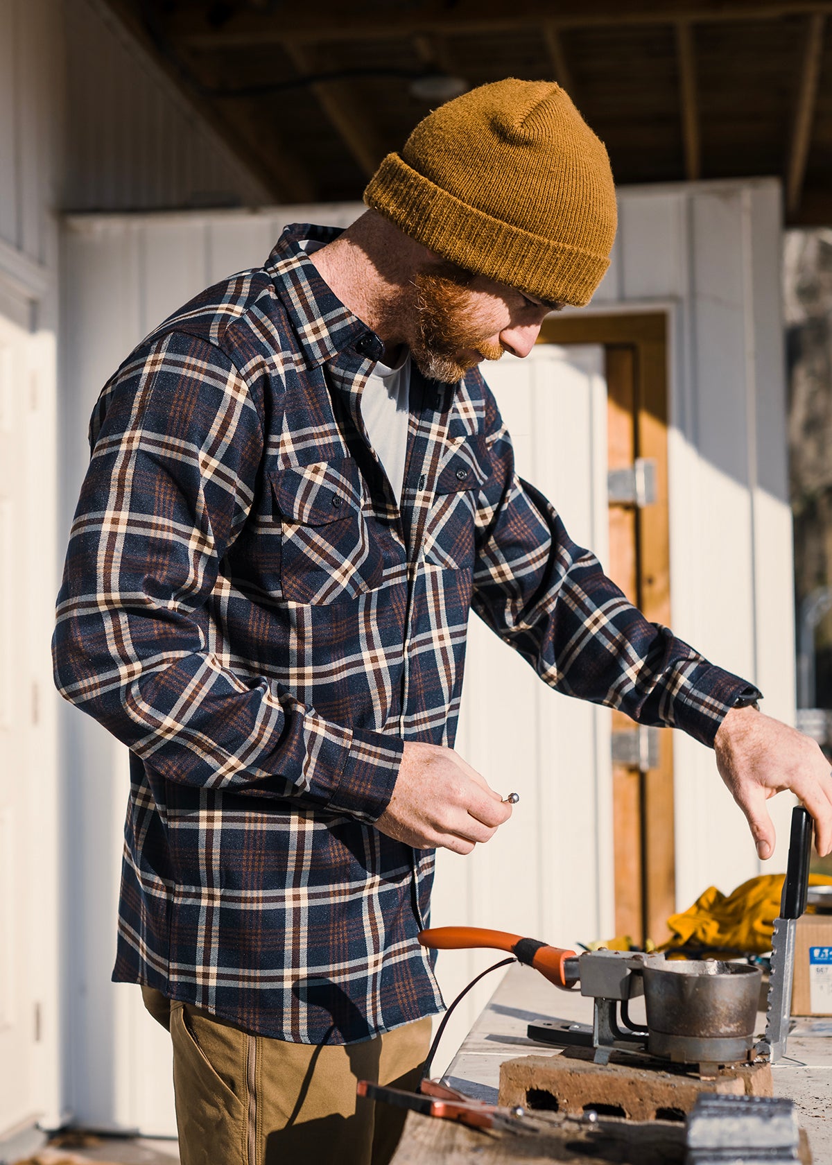 Backwoods Plaid Button Up