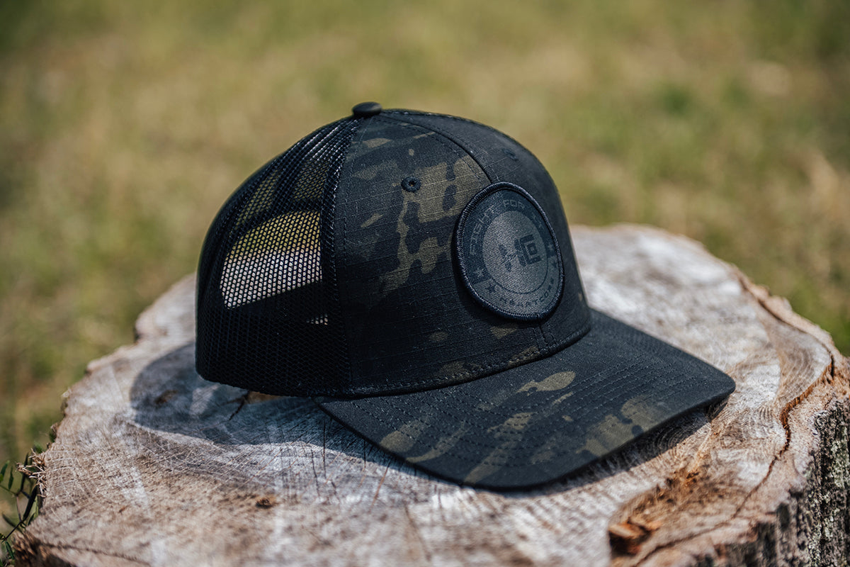 Black Multicam Range Hat