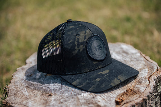 Black Multicam Range Hat