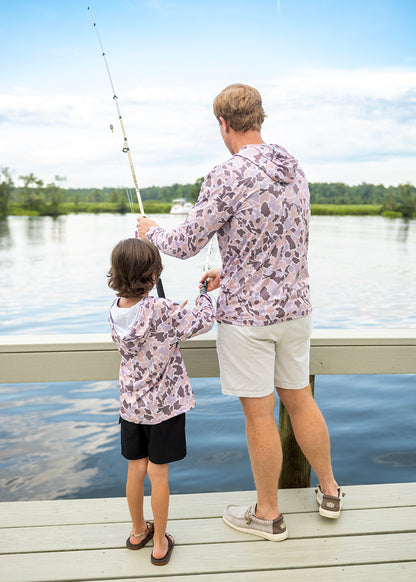 Youth Sandbar Duck Camo Hoodie