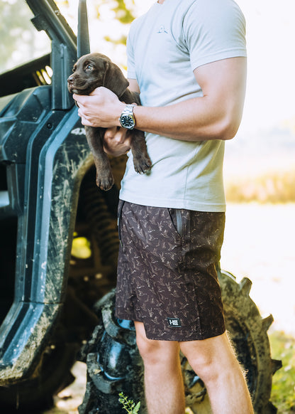 Ducks and Cattails Men's Short
