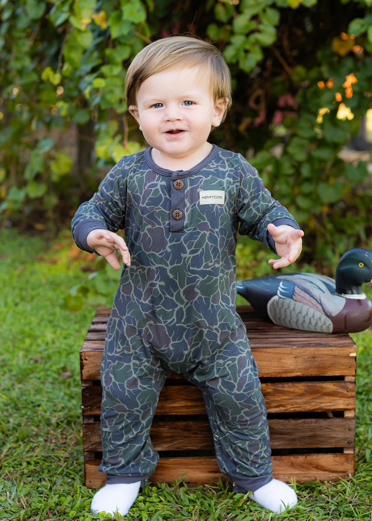Buck Camo Baby Outfit